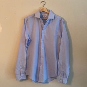 Calvin Klein Steel+ slim fit stretch no iron button down